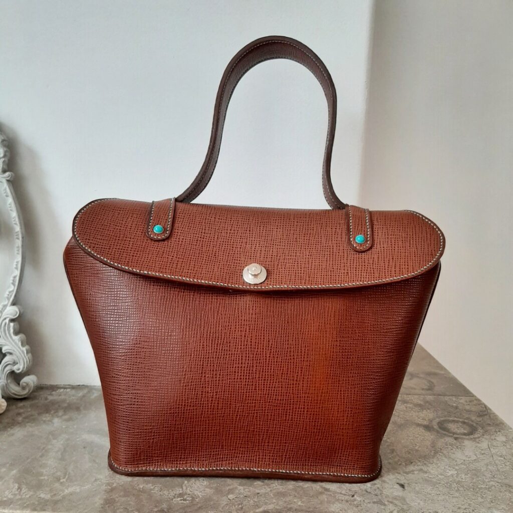 Sac à main Fitzgerald. Entièrement cousu main.